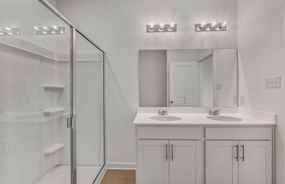 Furnished interior view inside a new home in County View, Temple (Image 11). Furnished interior view inside a new home in County View, Temple (Image 11).