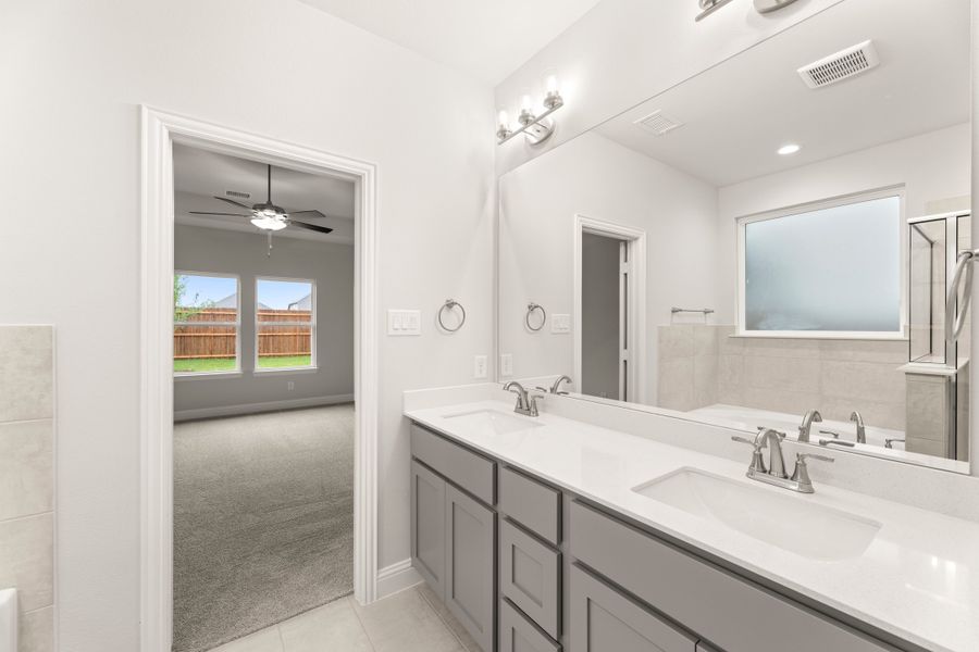 Furnished interior view inside a new home in Walden Pond, Forney (Image 12). Furnished interior view inside a new home in Walden Pond, Forney (Image 12).