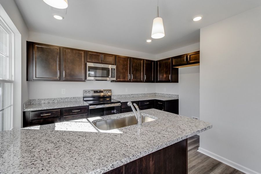 Furnished interior view inside a new home in Astoria, Columbia (Image 8).