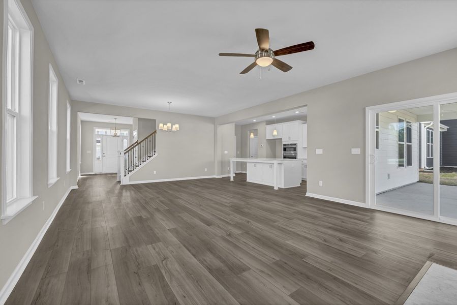 Spacious, unfurnished interior of a new home in Grand Park, Leland (Image 16).