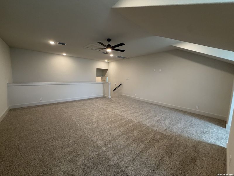 Spacious, unfurnished interior of a new home in Mesa Western, Cibolo (Image 13). Spacious, unfurnished interior of a new home in Mesa Western, Cibolo (Image 13).