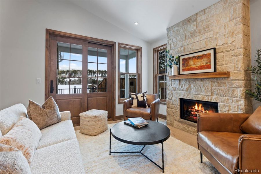 Furnished interior view inside a new home in , Breckenridge (Image 14).
