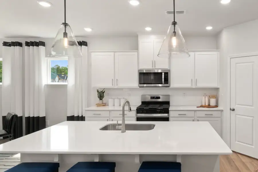 Furnished interior view inside a new home in Cambria, Garner (Image 28).