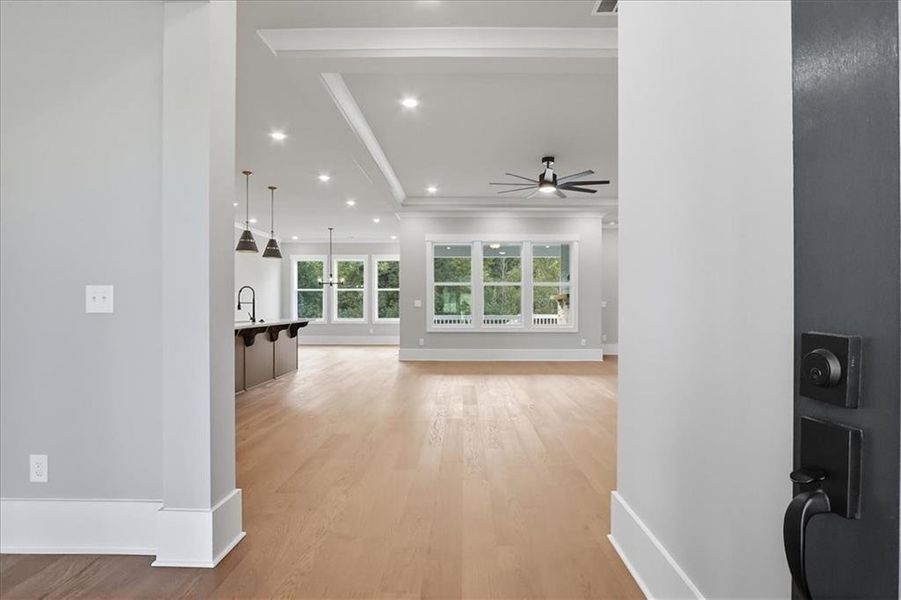 Spacious, unfurnished interior of a new home in Old Town Estates, Monroe (Image 36).