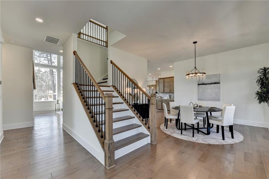 Furnished interior view inside a new home in , Cumming (Image 34).