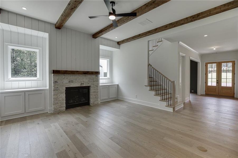 Spacious, unfurnished interior of a new home in , Buford (Image 53).