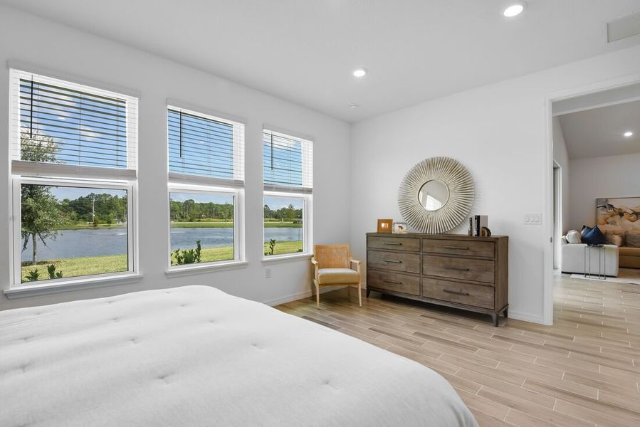 Furnished interior view inside a new home in Windward Preserve, Cocoa (Image 14).
