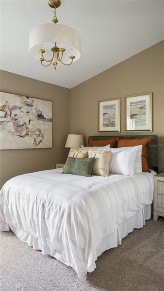 Furnished interior view inside a new home in Crosswinds, Haines City (Image 16).