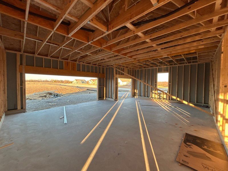In-progress construction of a new home in Creekview Addition, Van Alstyne, TX (Image 4).