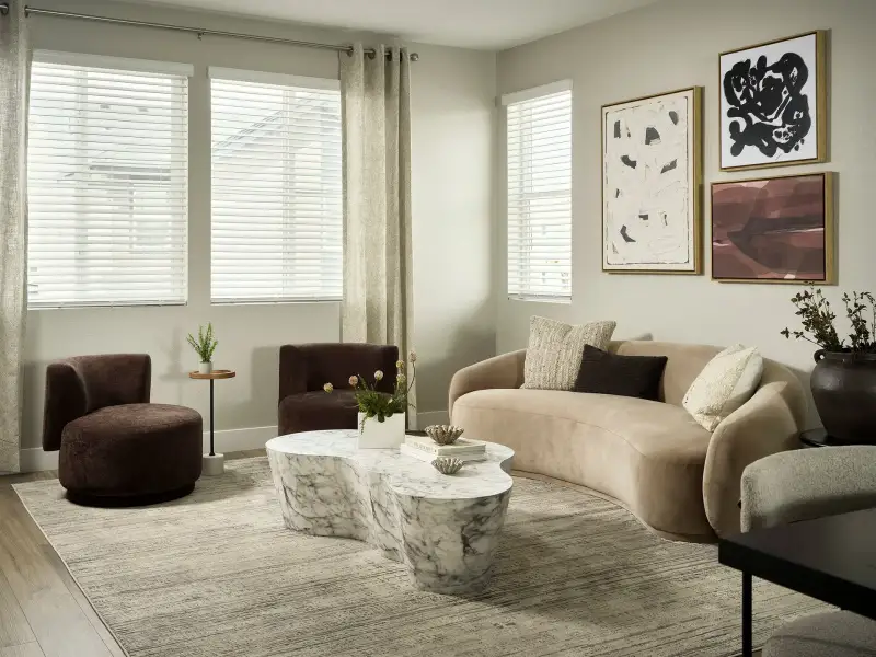 Furnished interior view inside a new home in Uplands, Westminster (Image 4).
