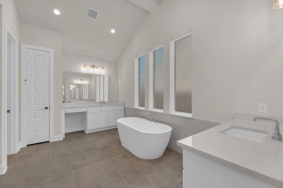 Furnished interior view inside a new home in Flora, Hutto (Image 11).