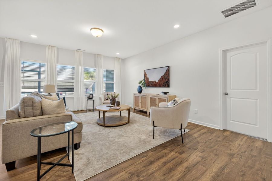 Furnished interior view inside a new home in Edgewater - The Links, Lancaster (Image 14).