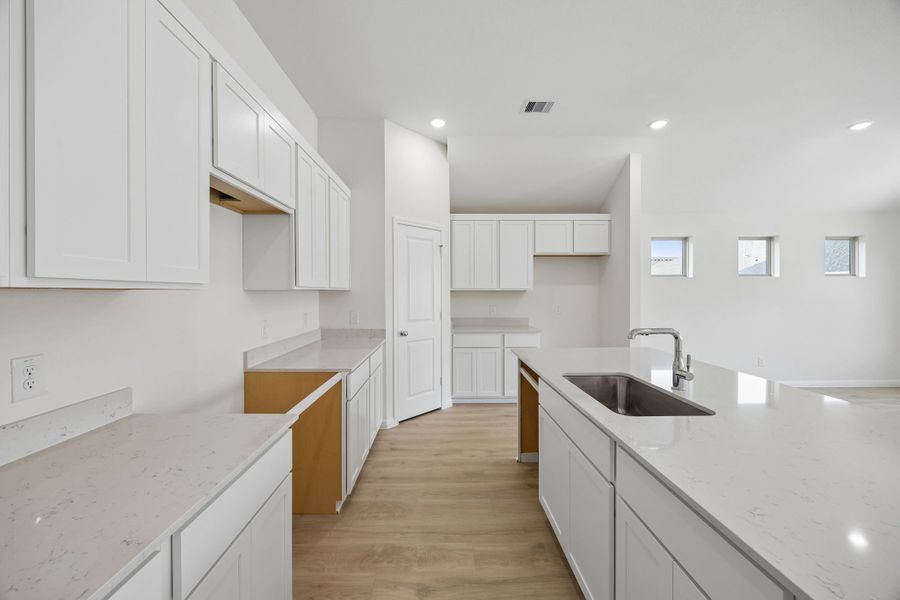Furnished interior view inside a new home in Riviera Pines, Huffman (Image 9).