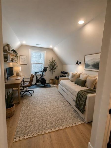 Furnished interior view inside a new home in , Gainesville (Image 7).