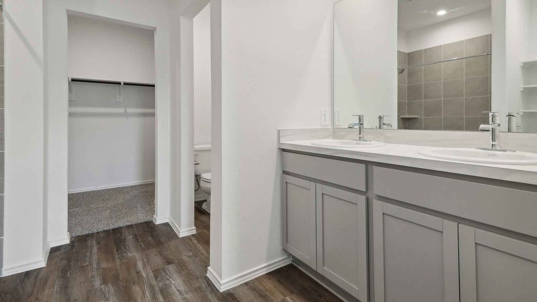 Furnished interior view inside a new home in Grand Pines, Magnolia (Image 10).