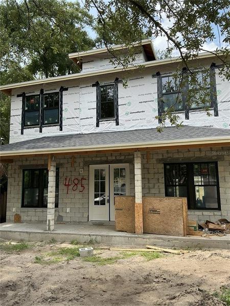 In-progress construction of a new home in , St. Petersburg, FL (Image 15).