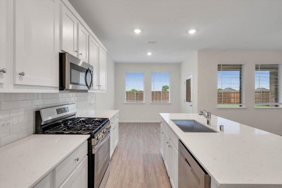 Furnished interior view inside a new home in , Anna (Image 8).