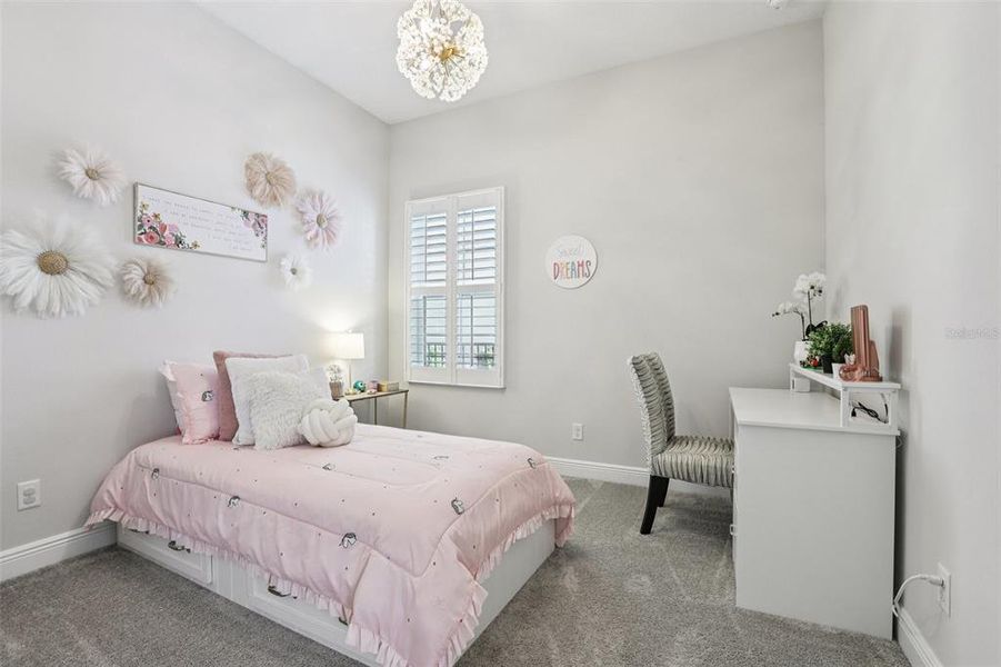 Furnished interior view inside a new home in , San Antonio (Image 47).