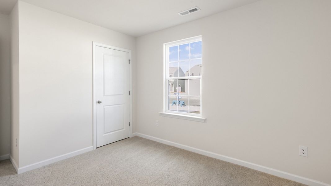 Spacious, unfurnished interior of a new home in Collett Farm, Trinity (Image 9). Spacious, unfurnished interior of a new home in Collett Farm, Trinity (Image 9).