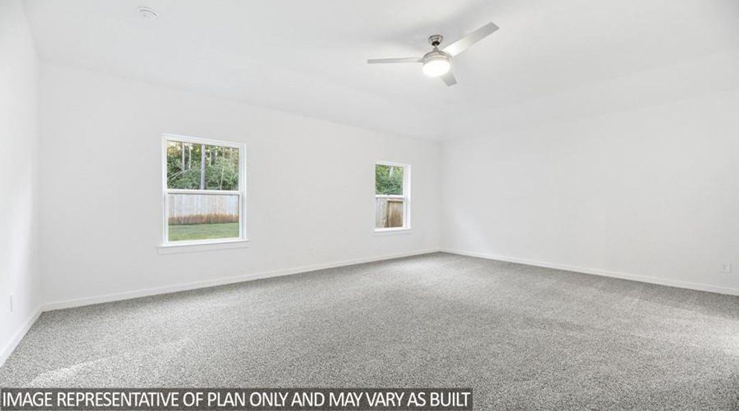 Spacious, unfurnished interior of a new home in Riverside Estates, Baytown (Image 8).