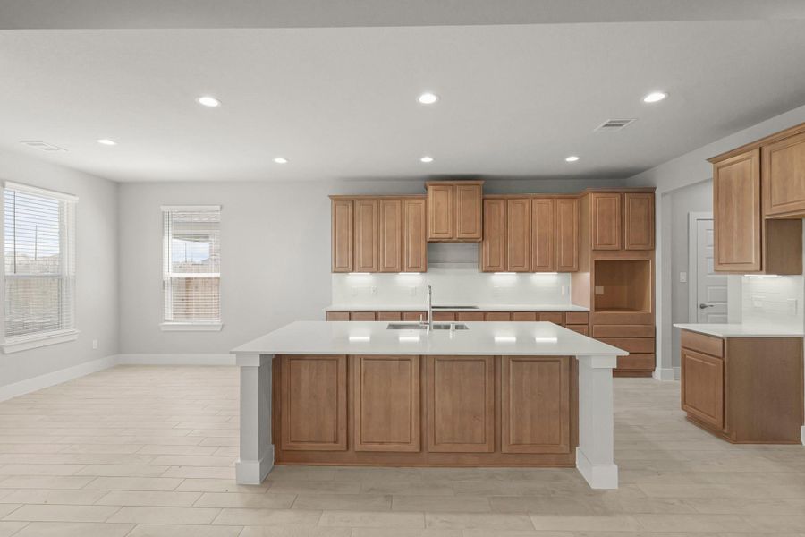 Furnished interior view inside a new home in Briarwood Crossing, Rosenberg (Image 4). Furnished interior view inside a new home in Briarwood Crossing, Rosenberg (Image 4).
