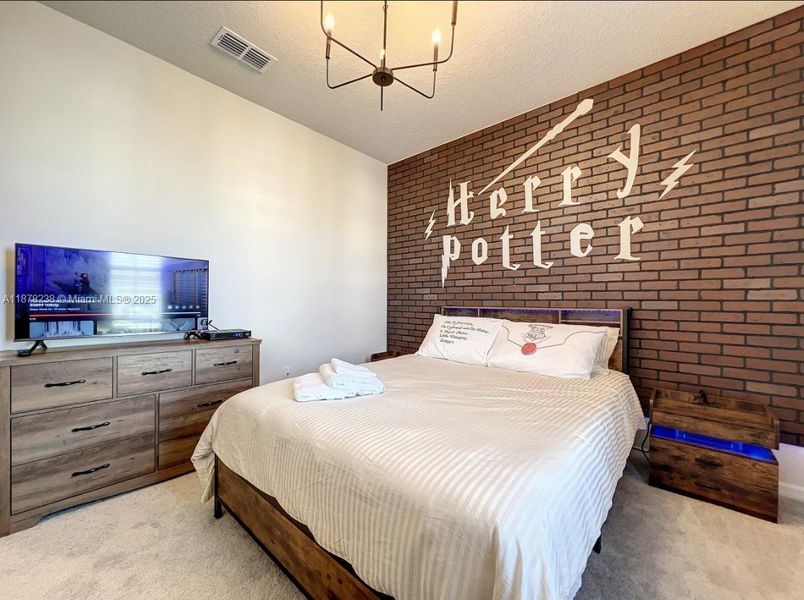 Furnished interior view inside a new home in , Davenport (Image 43).