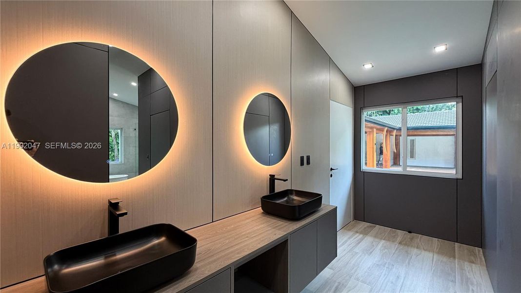 Furnished interior view inside a new home in , Palmetto Bay (Image 9).