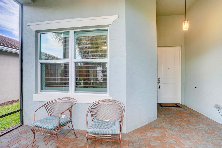 Exterior details and patio area of a home in , Port St. Lucie (Image 25). Exterior details and patio area of a home in , Port St. Lucie (Image 25).