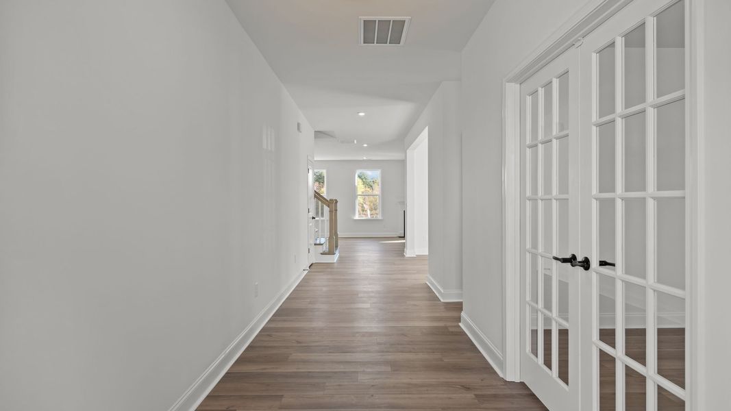 Furnished interior view inside a new home in Farms at Bellingham, Mooresville (Image 2).