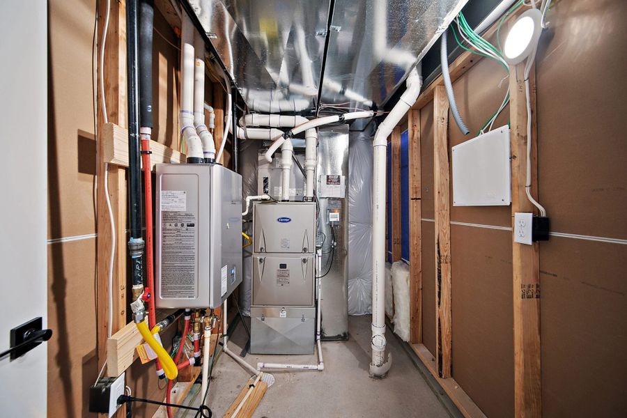 In-progress construction of a new home in Aspen Ranch, Fountain, CO (Image 42).