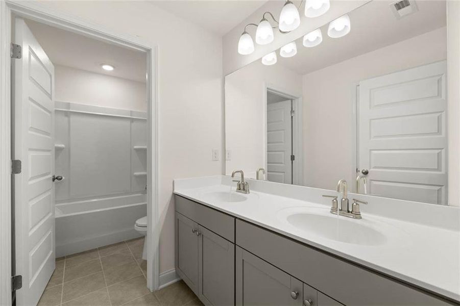 Furnished interior view inside a new home in Wildwood, Covington (Image 7).