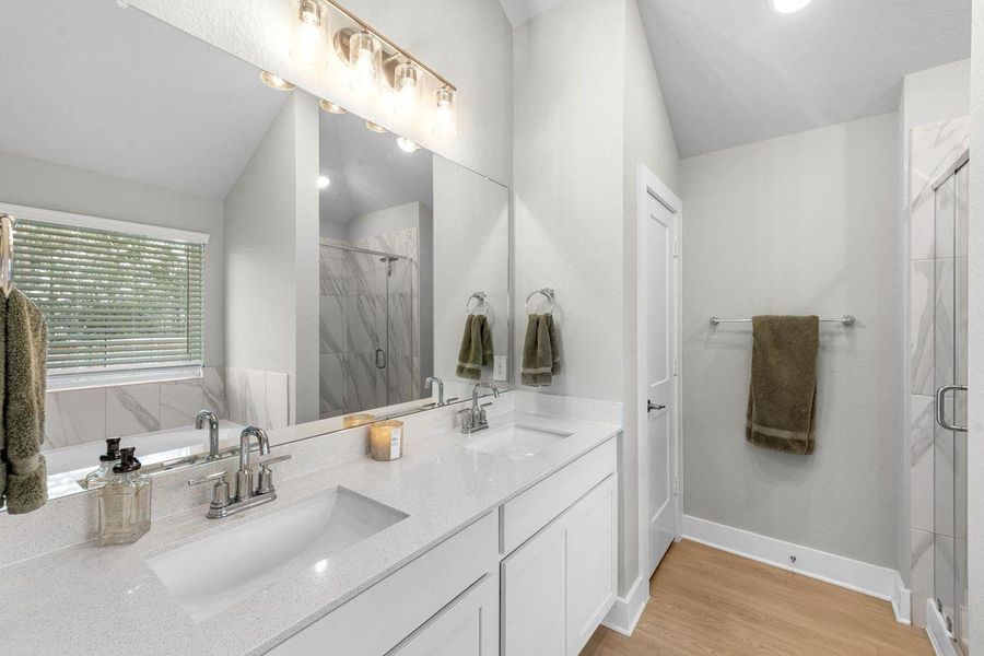 Furnished interior view inside a new home in Magnolia Ridge, Magnolia (Image 16).
