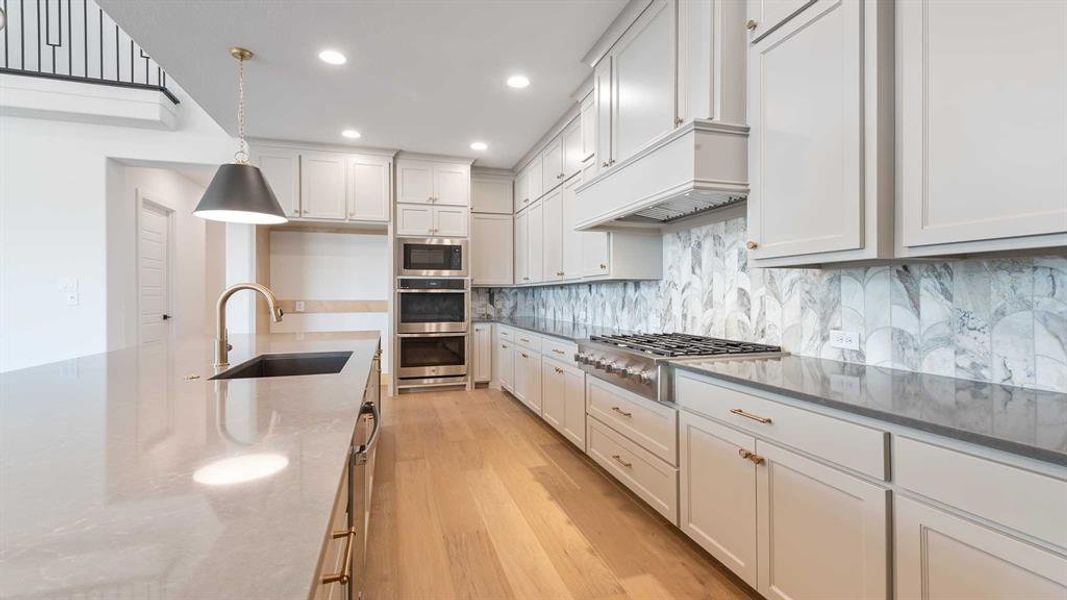 Furnished interior view inside a new home in The Tribute 60', The Colony (Image 8). Furnished interior view inside a new home in The Tribute 60', The Colony (Image 8).