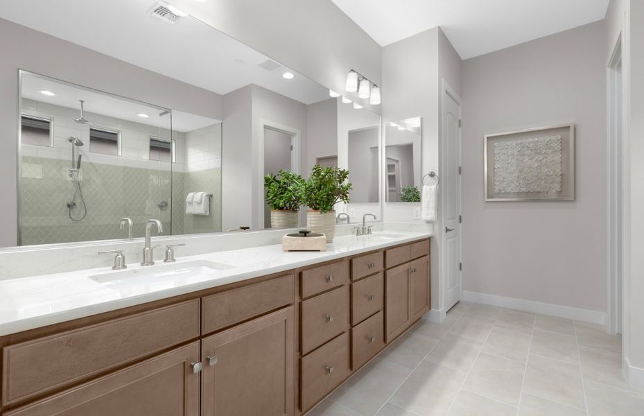 Representative furnished interior of a home built from the Voyage by Pulte Homes in Saguaro Reserve - Majesty, Marana (Image 10).