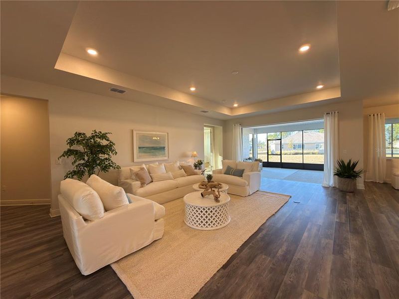 Furnished interior view inside a new home in On Top of the World Communities, Ocala (Image 15). Furnished interior view inside a new home in On Top of the World Communities, Ocala (Image 15).