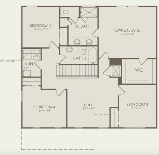 2D floor plan layout for the Tower by Pulte Homes in The Landings at Saint Johns, St. Johns, FL (Image 4). 2D floor plan layout for the Tower by Pulte Homes in The Landings at Saint Johns, St. Johns, FL (Image 4).