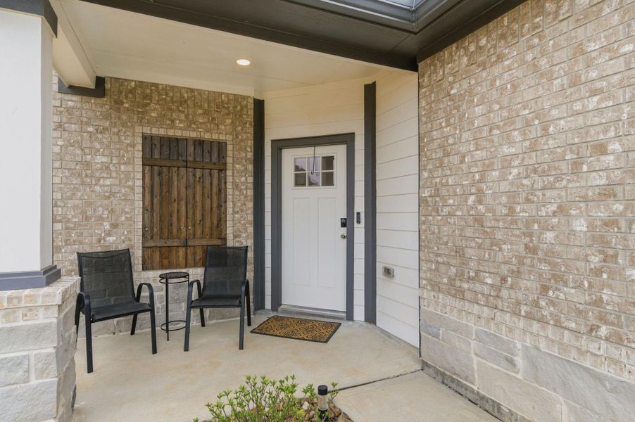Inviting entryway