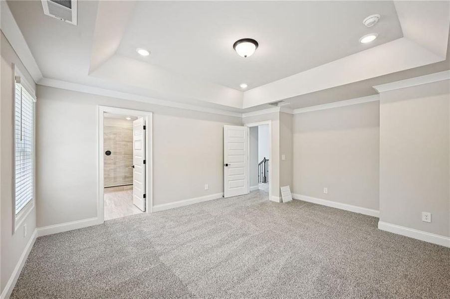 Spacious, unfurnished interior of a new home in Vines at Mill Creek - Legacy Series, Braselton (Image 20).