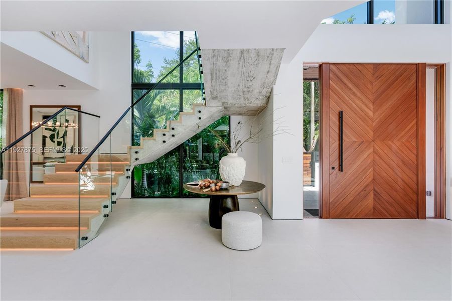 Furnished interior view inside a new home in , Miami (Image 7).