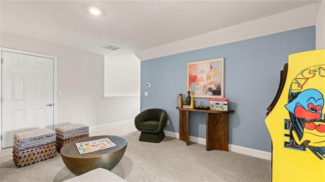 Furnished interior view inside a new home in Oak Ridge Meadows, Locust Grove (Image 15). Furnished interior view inside a new home in Oak Ridge Meadows, Locust Grove (Image 15).