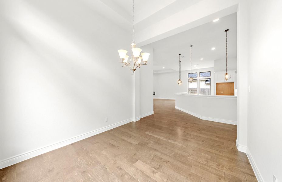 Spacious, unfurnished interior of a new home in Audubon 60′, Magnolia (Image 28).