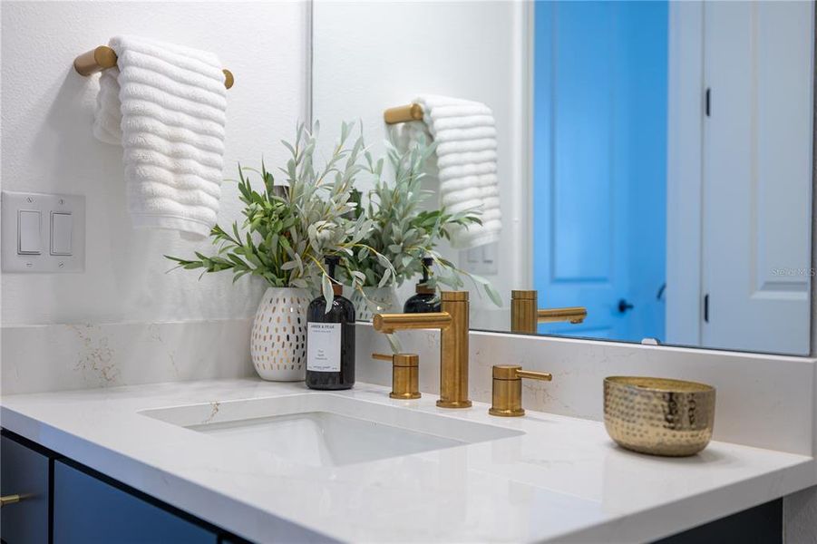 Close-up of interior finishes inside a home in EverBe, Orlando (Image 21).