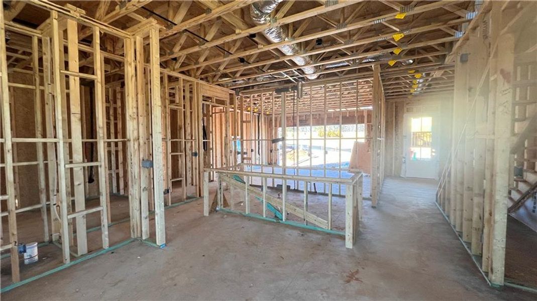 In-progress construction of a new home in , Canton, GA (Image 29).