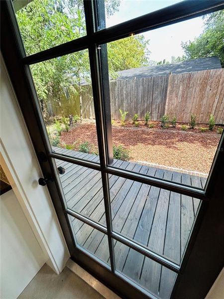 Exterior details and patio area of a home in , Gainesville (Image 3).