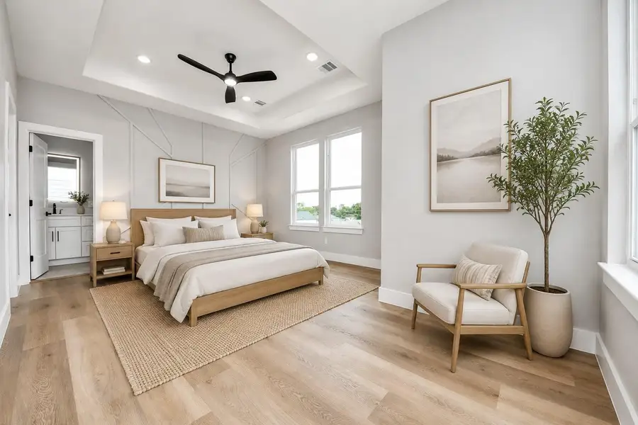 Furnished interior view inside a new home in , Houston (Image 10). Furnished interior view inside a new home in , Houston (Image 10).