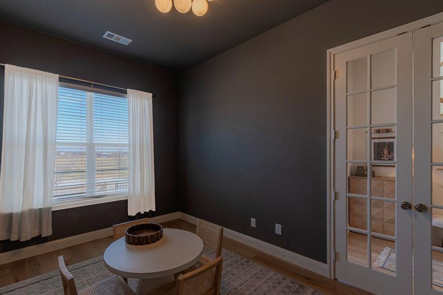 Furnished interior view inside a new home in , Aledo (Image 24). Furnished interior view inside a new home in , Aledo (Image 24).