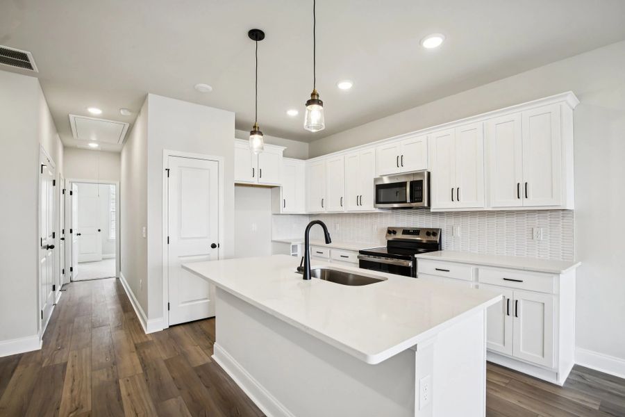 Furnished interior view inside a new home in Promenade at Clari Park, Murfreesboro (Image 6).