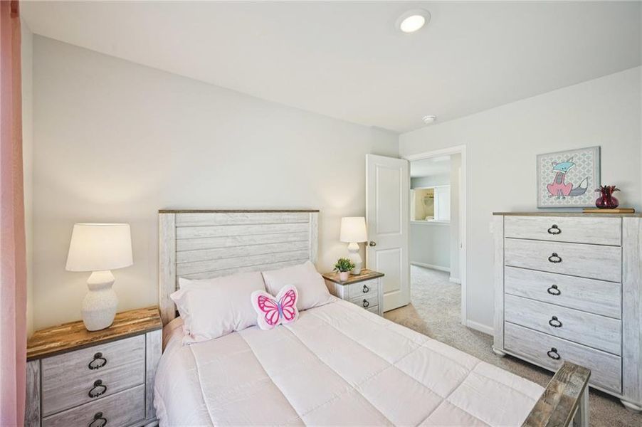 Furnished interior view inside a new home in Creekside Village, Lithonia (Image 15).