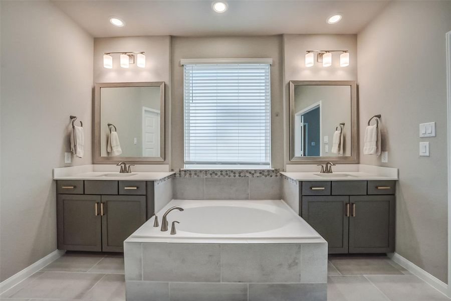 Furnished interior view inside a new home in , Houston (Image 27).
