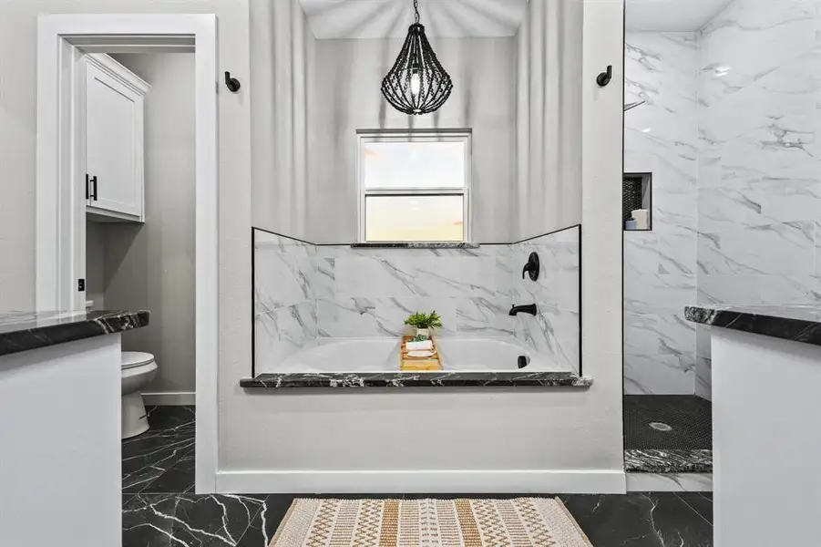 Furnished interior view inside a new home in , Blossom (Image 7).